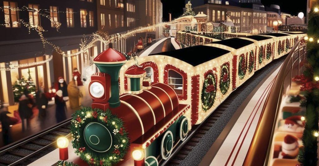 tren de navidad en palma de mallorca